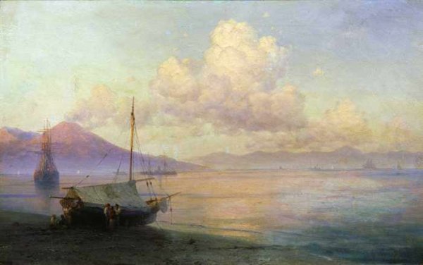 003 Айвазовский Неаполитанский залив ранним утром 1893