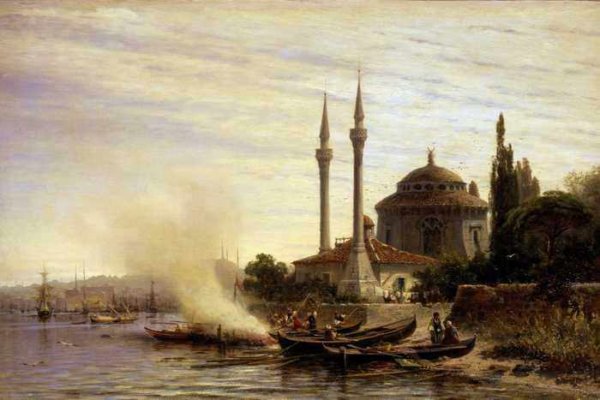 008 Боголюбов АП Золотой рог в Константинополе 1864