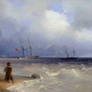 057 Айвазовский ИК Морской берег 1840