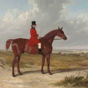 067 John Frederick Herring Snr - Portrait of Mr. Daniel Haigh, Master of the Old Surrey Hunt
