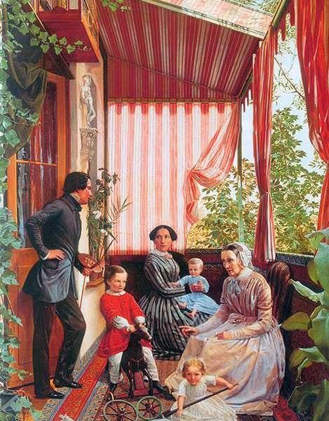 162 Славянский Ф, Семейная картина