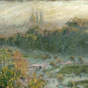 Клод Монэ - Тюильри. Этюд (1876)