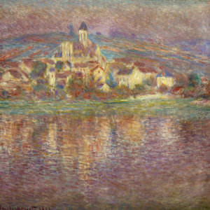 Клод Моне - Ветей на закате (1901)