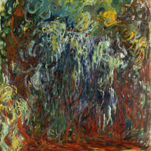 Клод Моне – Плакучая ива, Живерни (1920–1922)