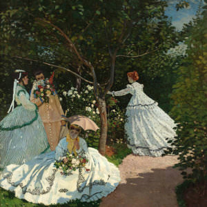 Клод Монэ - Женщины в саду (1866)